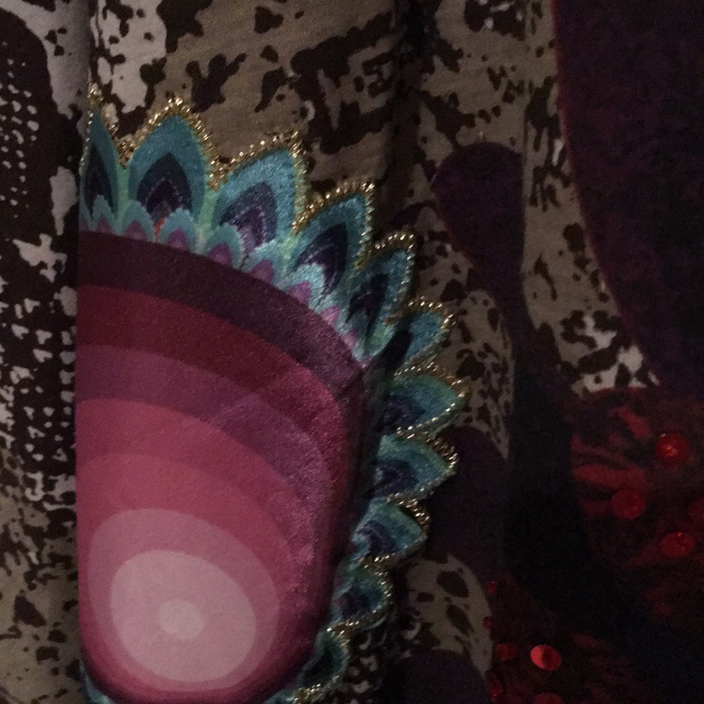 Desigual Midi Skirt (Snake Print) - image 3